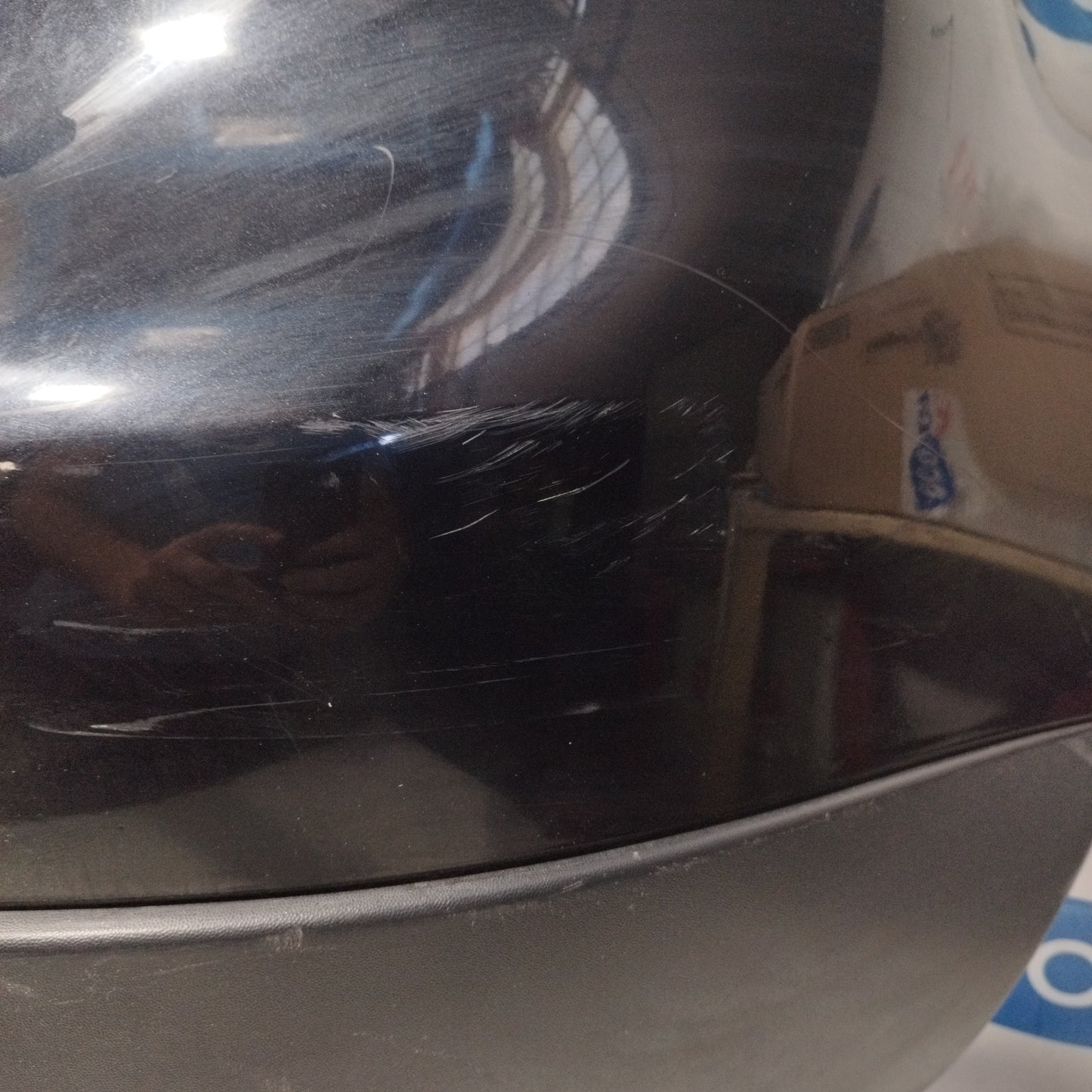 Schwarze Heckstoßstange für Volkswagen Golf 5 2006 ecoAC7635