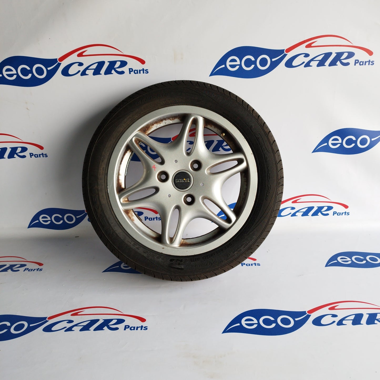 Cerchi completi di gomme Smart Fortwo 450  falken ecoAC056