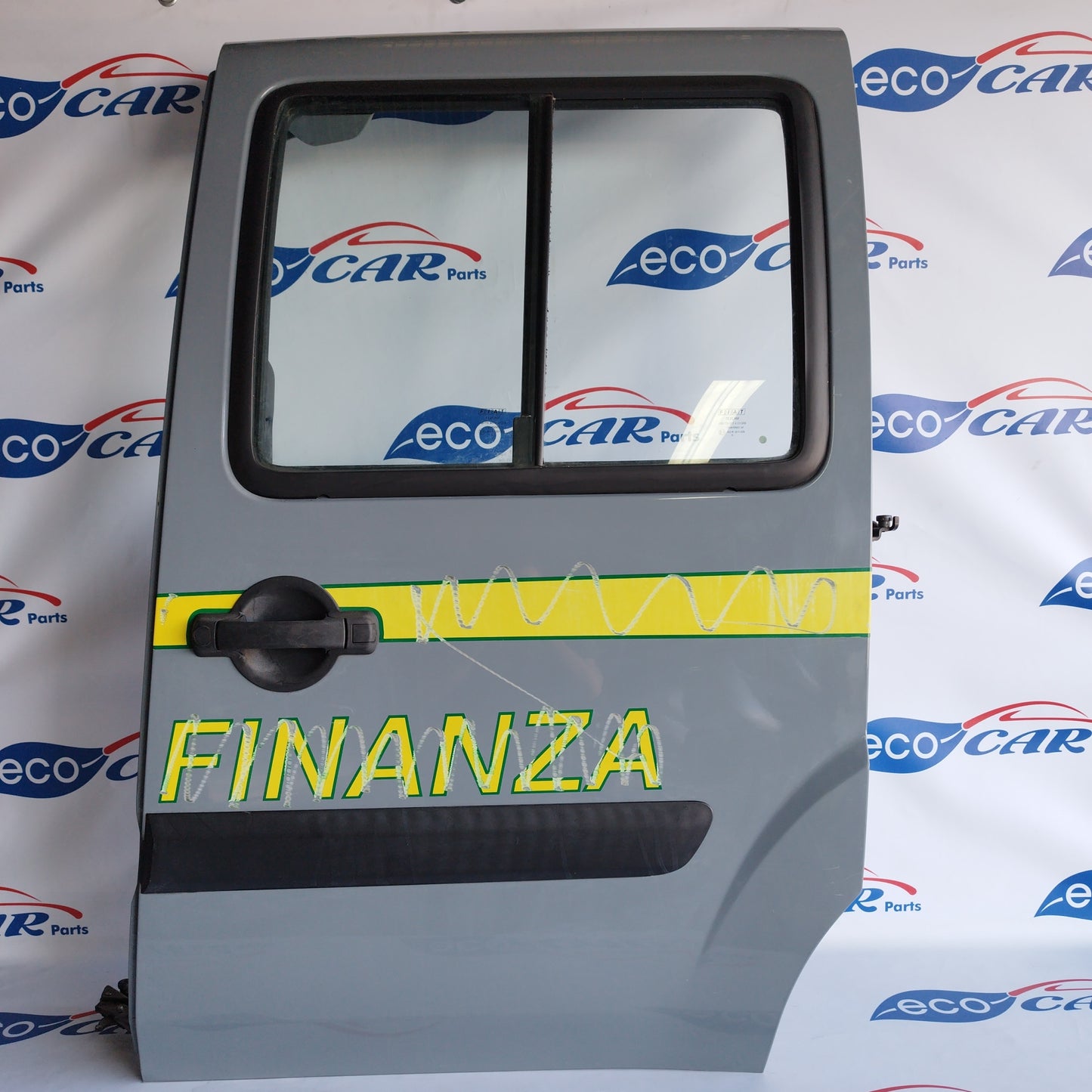 Sportello scorrevole posteriore sx Fiat Doblo 2006 grigio finanza ecoAC080