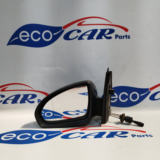 Linker manueller Außenspiegel Smart Fortwo 451 2007 dunkelgrau Code a4518103016 ecoAC086