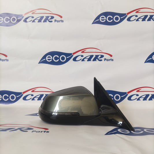 BMW 5er F10 2010-2017 rechter Außenspiegel dunkelgrau 5-polig ecoAG029