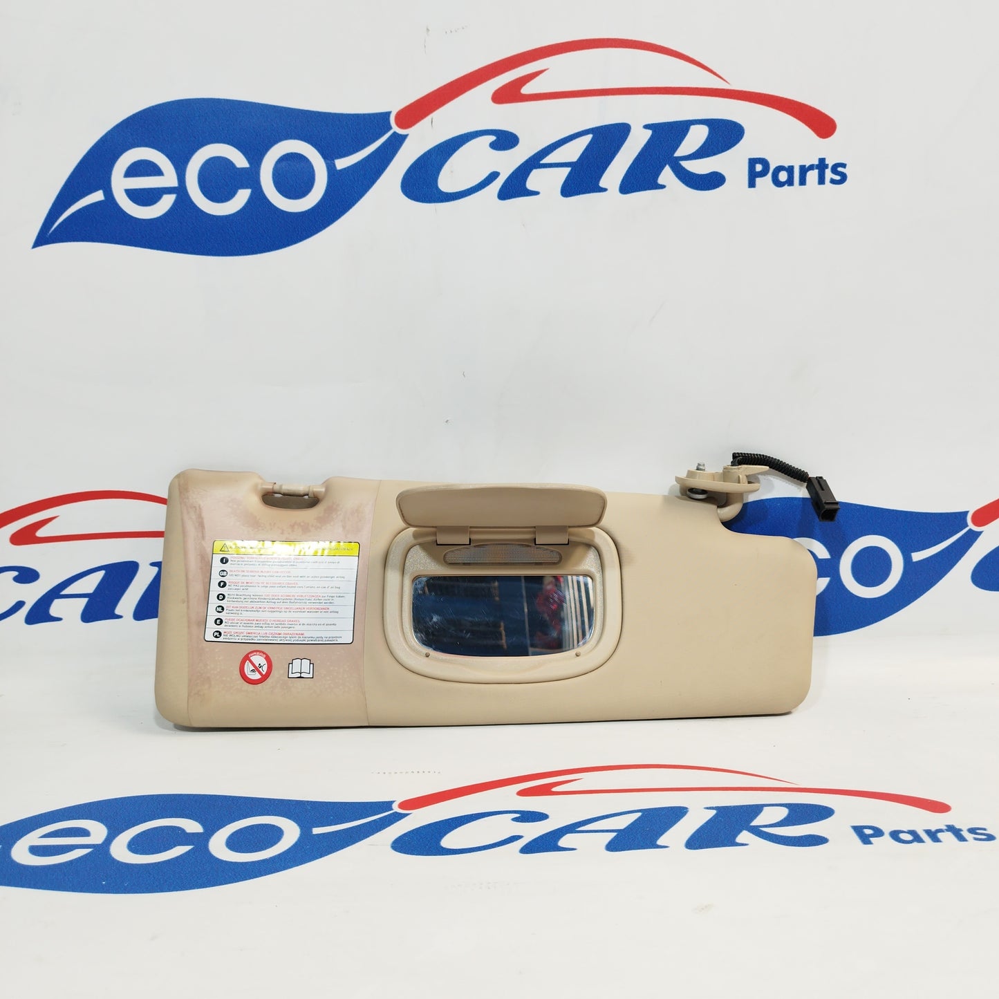 Right sun visor Lancia Delta 2012 beige ecoAC121