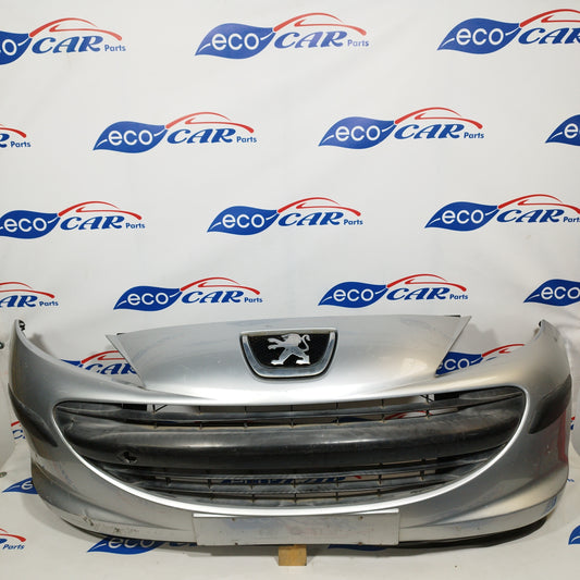 Front bumper Peugeot 207 2009 silver gray cod. 9680137277 ecoAC160