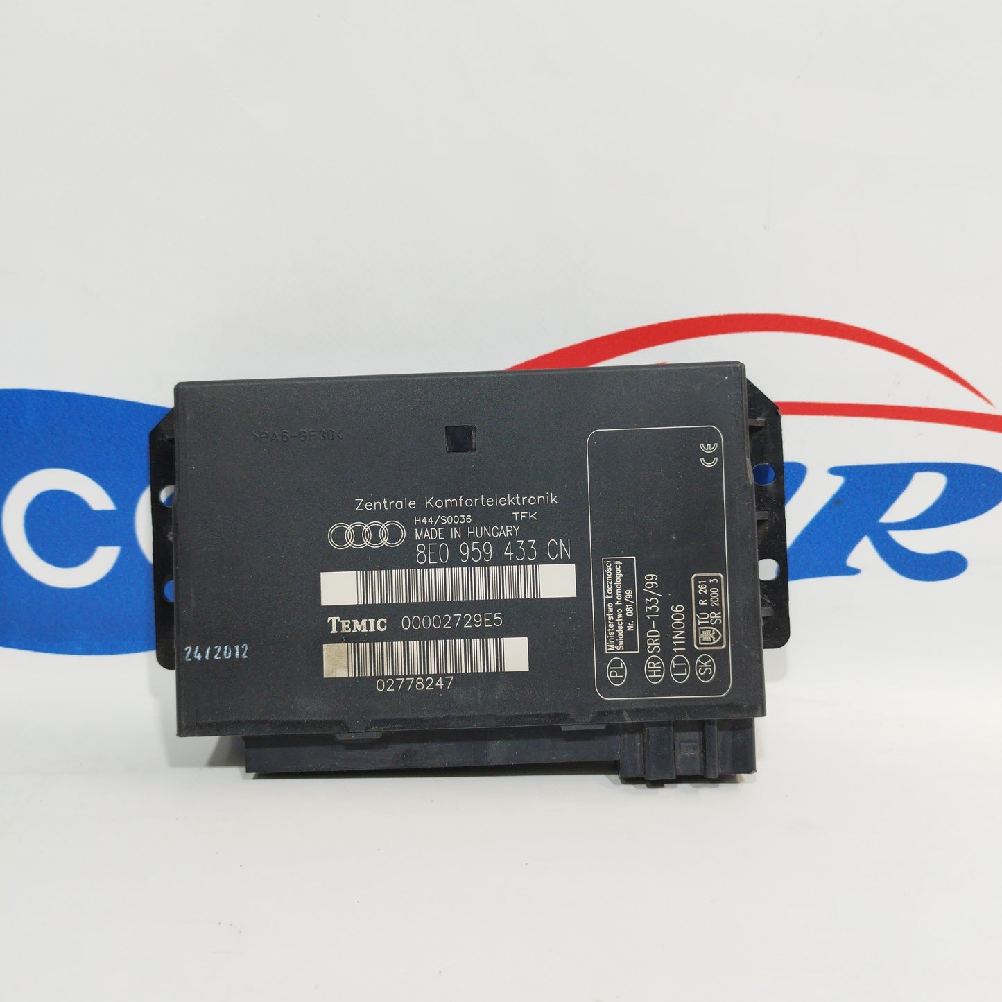 Centralina comfort Audi A6 2005 cod. 8E0959433CN ecoAC197