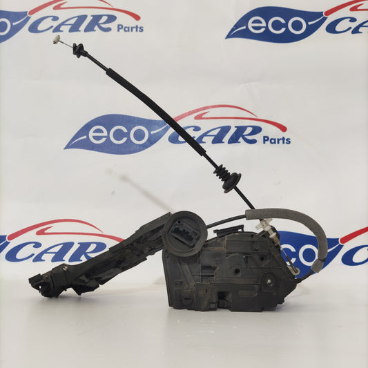 Serratura posteriore dx Volkswagen Golf 6 con struttura maniglia 7Pin ecoAG181