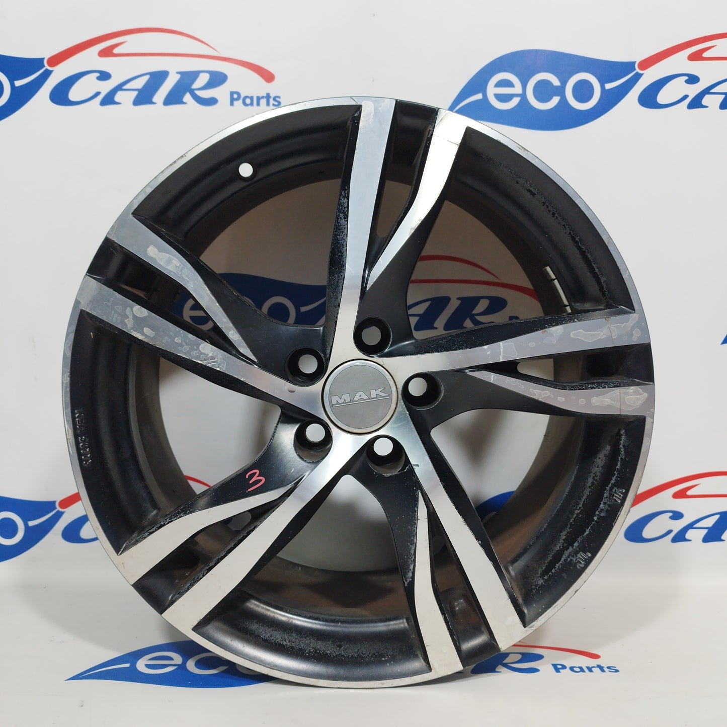 Llantas de aleación 18 Mak Ford/Volvo código kba50773 ecoAC256