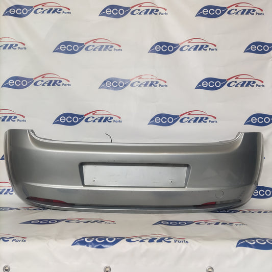 Rear bumper Fiat Grande Punto silver gray ecoAG222