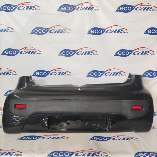 Rear bumper Citroen C1 2005 black ecoAG277