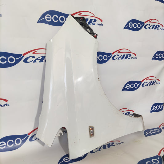 Right front fender Opel Corsa D 2009 white ecoAG282