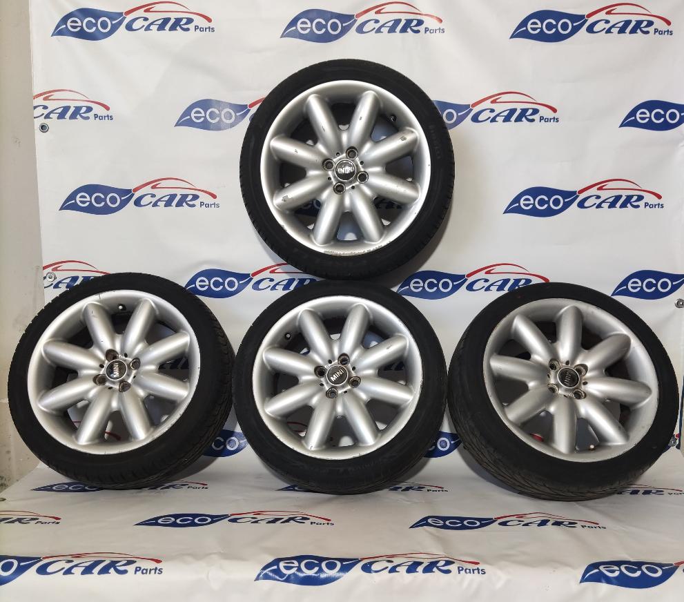 Cerchi completi di gomme Mini Cooper R56 2006 205/45/R17 ecoAG345 ...