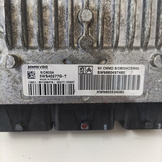 Centralina motore Citroen C4/Peugeot 307 2.0 HDI 136 cv cod.5WS40277G-T Siemens ecoAG359