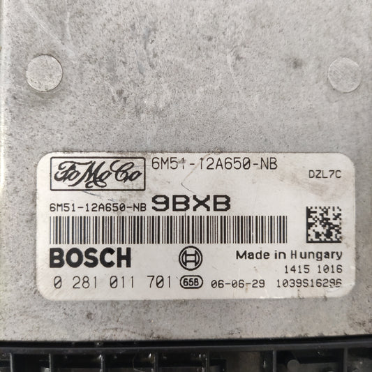 Centralina Motore Ford Fiesta/Focus 1.6 TDCI 2007 cod.0281011701 ecoAG364