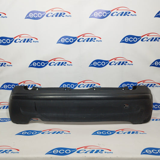 Schwarzer Kunststoff-Heckstoßfänger Fiat Panda 2006 ecoAC461