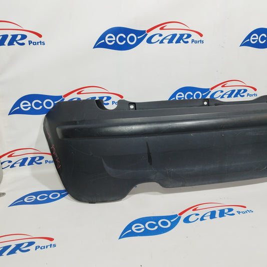 Schwarzer Kunststoff-Heckstoßfänger Fiat Panda 2006 ecoAC461