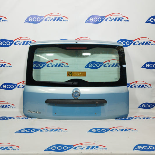 Fiat Panda 2004 ecoAC463 hellblaue Heckklappe