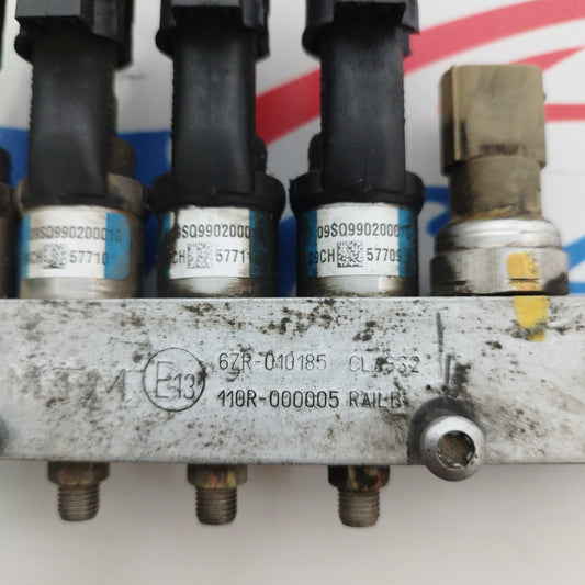 Chevrolet Aveo 1.2/1.4 b BRC blaues Etikett LPG-System Einspritzdüsen Code 67R-010185 ecoAC469