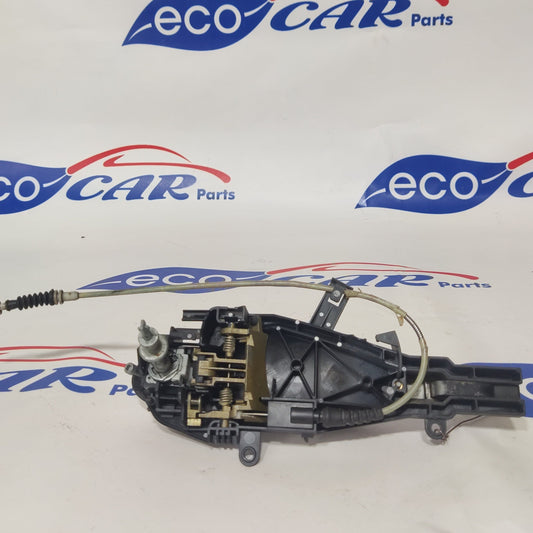 Left front external handle silver gray BMW series 3 2008 ecoAG438