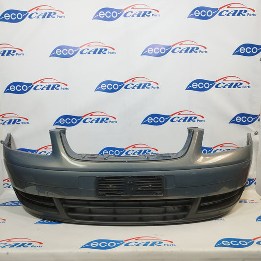 Dark gray front bumper Volkswagen Touran 2005 code: 1t0807221 ecoAC589