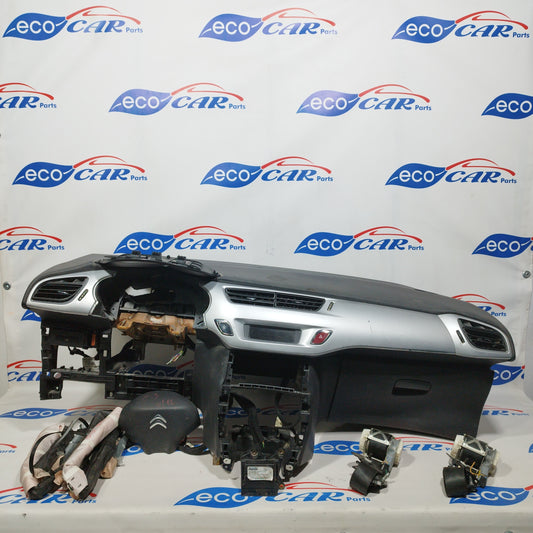 Komplettes Airbag-Set für Citroën C3 (2012), Teilenummer: 98016847zd ecoAC612