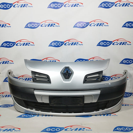 Silver gray front bumper Renault Modus 2008 ecoAC633