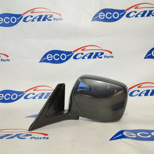 Left black plastic mirror Mitsubishi L200 2001 ecoAG458