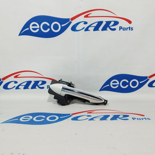 Türgriff vorne rechts außen, weiß mit Chrom, Hyundai IX20, Baujahr 2012, Code: 100001293, ecoAC656