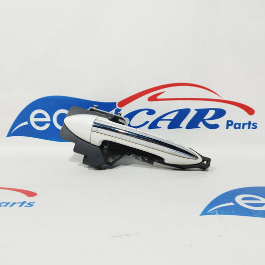 Türgriff vorne rechts außen, weiß mit Chrom, Hyundai IX20, Baujahr 2012, Code: 100001293, ecoAC656