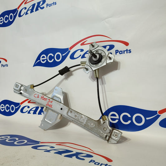 Cremagliera posteriore sx manuale Citroen C3 2011 ecoAG487