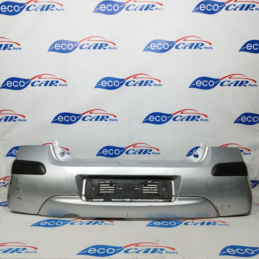 Renault Twingo 2008 ecoAC742 silbergraue Heckstoßstange