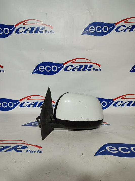 Peugeot 4007 white electric left mirror (7 wires) ecoAG523