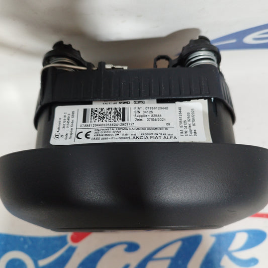 Steering wheel airbag Fiat New Panda 2012 code: 07856128440 ecoAC881