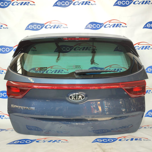 Kia Sportage 2018 ecoAG686 metallic blue tailgate