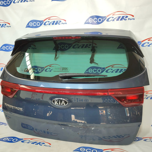 Kia Sportage 2018 ecoAG686 metallic blue tailgate