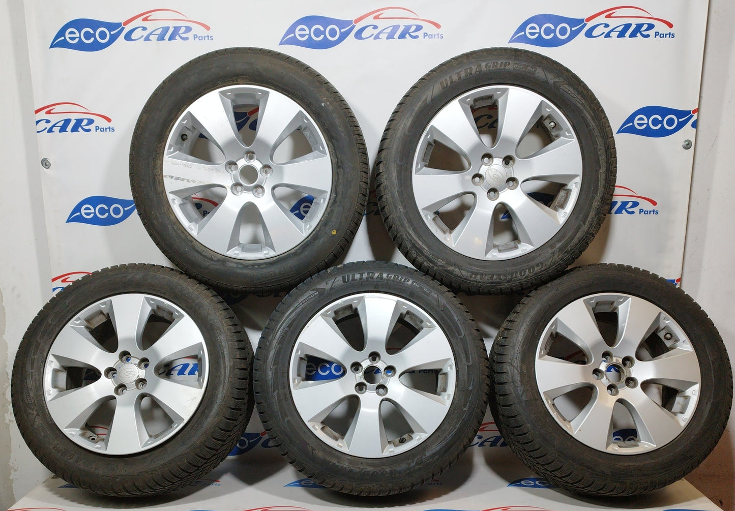 17-inch alloy wheels with Subaru Outback 2012 ecoAC956 tires