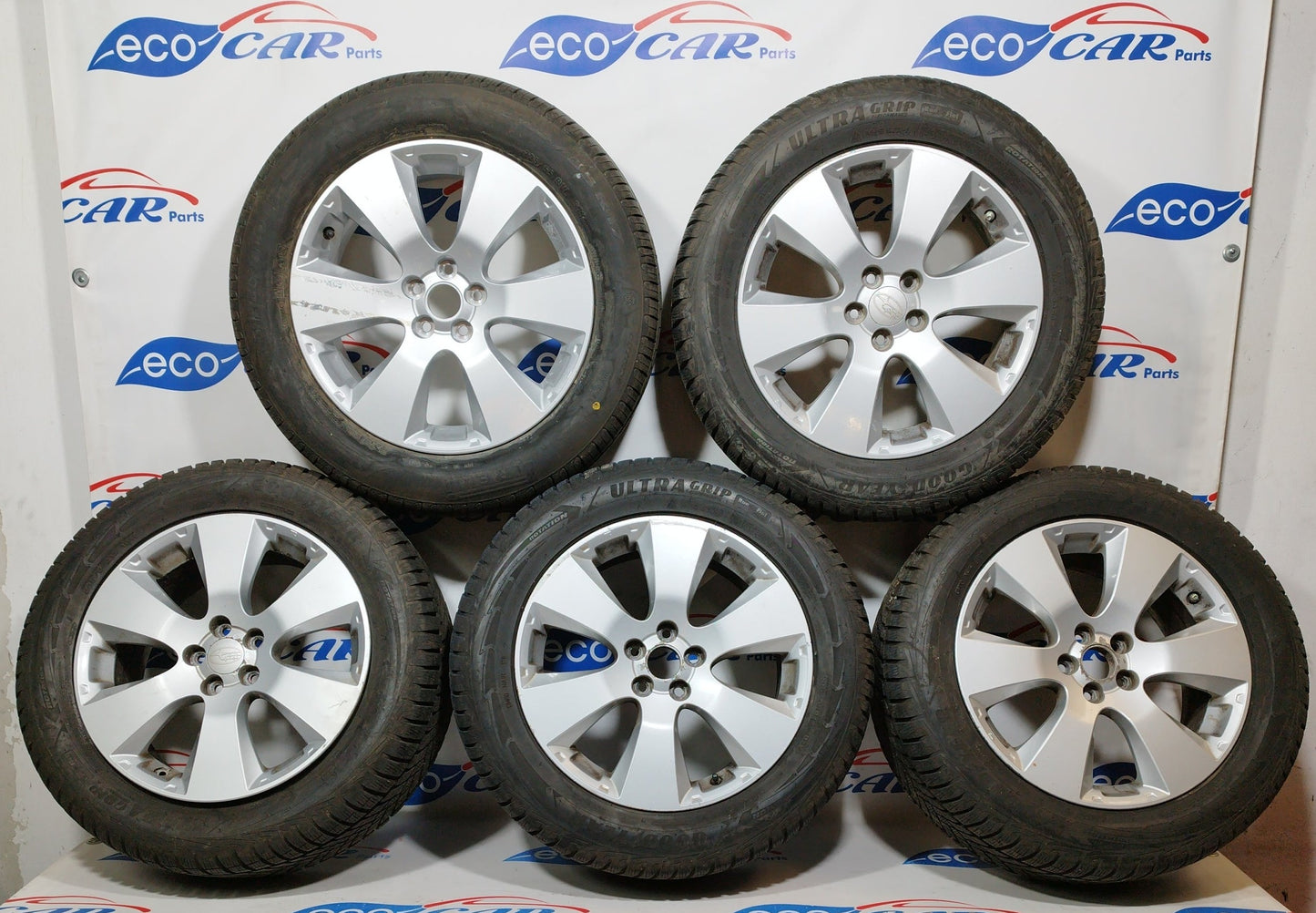 17-inch alloy wheels with Subaru Outback 2012 ecoAC956 tires