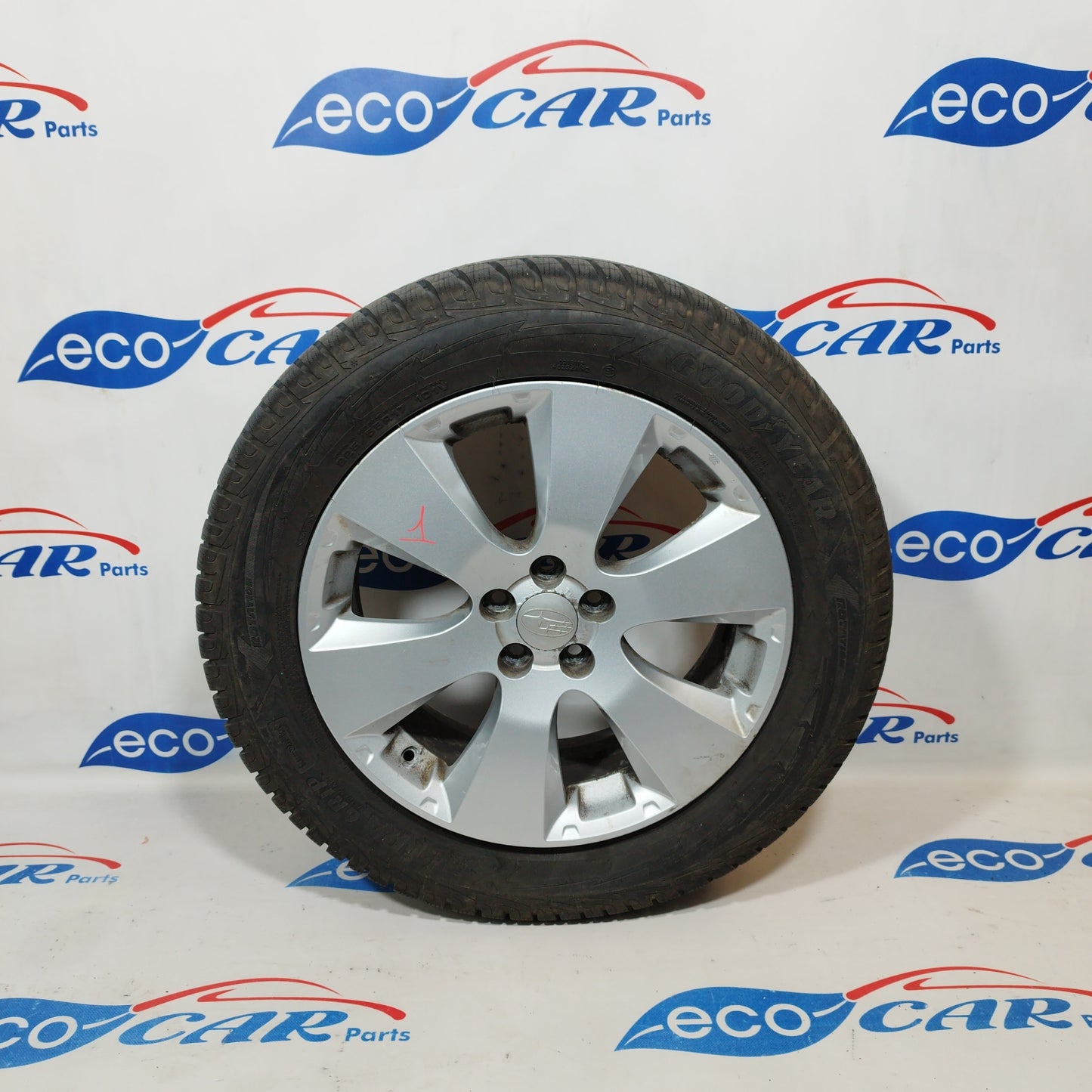 17-inch alloy wheels with Subaru Outback 2012 ecoAC956 tires