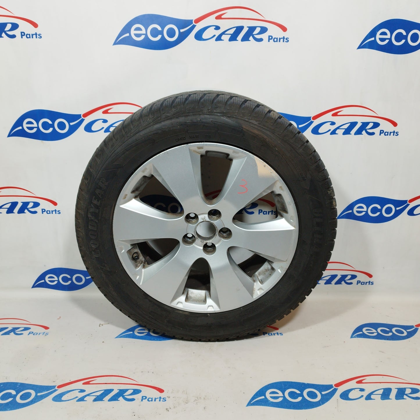 17-inch alloy wheels with Subaru Outback 2012 ecoAC956 tires