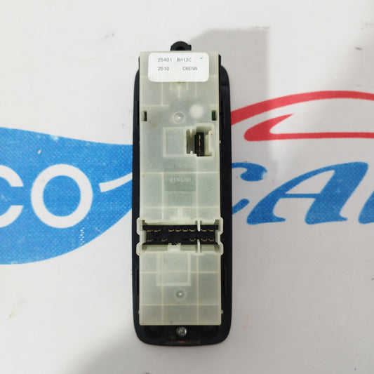 Pulsantiera anteriore sx 4 tasti nera Nissan Qashqai 2008 cod. 25401bh12c ecoAC1004