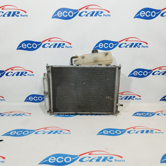 Radiatore con ventola e vaschetta acqua Renault Modus 2008 1.5 dci codice 8200688390 ecoAC1038