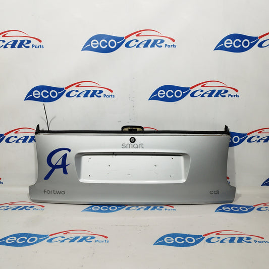 Rear trunk silver gray Smart Fortwo 450 2005 ecoAC1054