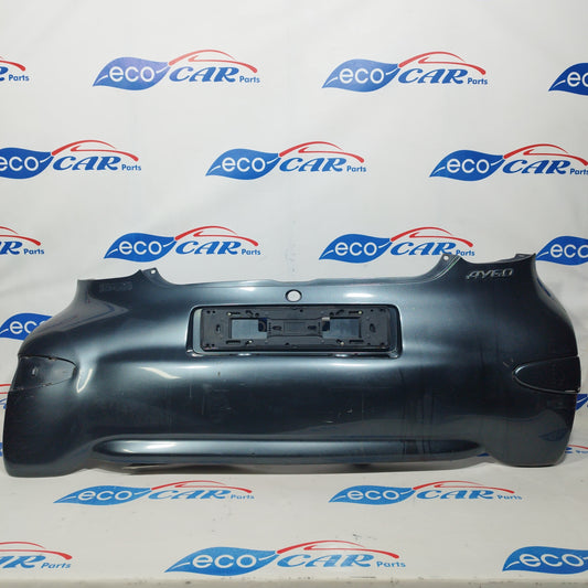 Dark gray rear bumper Toyota Aygo 2006 ecoAC1123