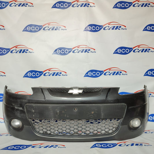 Front bumper Chevrolet Matiz 2008 black ecoAG759