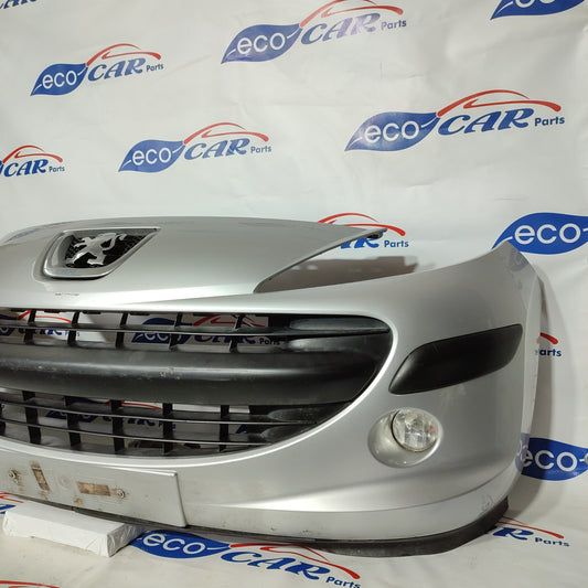 Peugeot 207 ecoAG752 silver gray front bumper