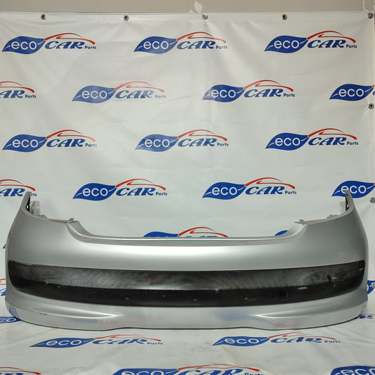 Peugeot 207 ecoAG755 silbergraue Heckstoßstange