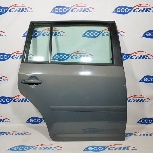 Dark gray right rear door Volkswagen Touran 2005 ecoAC1202