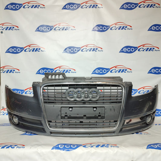 Front bumper Audi A4 2006 dark gray ecoAG751