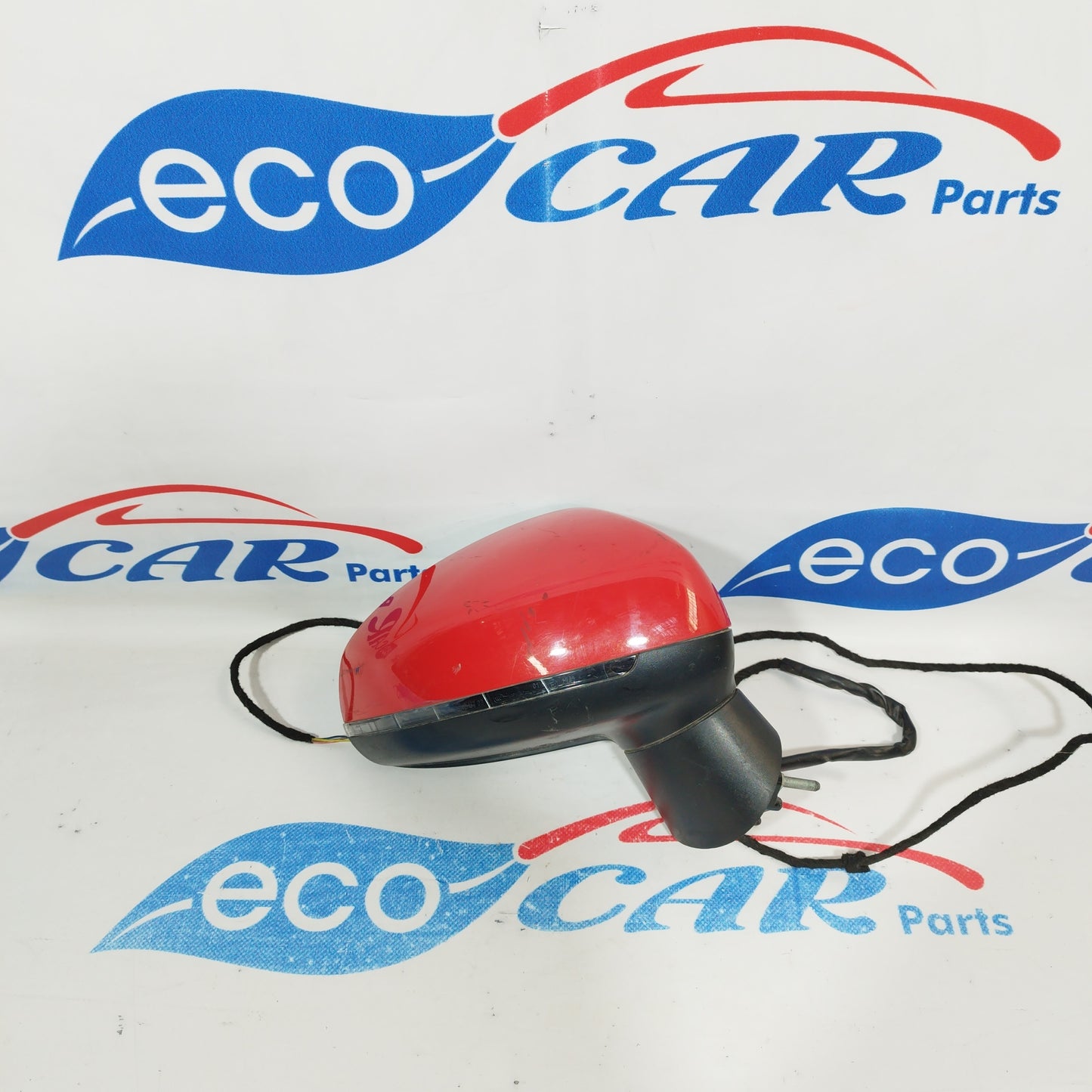 Specchietto dx rosso Audi A1 2011 5 fili cod. 262055-2-07b ecoAC1247