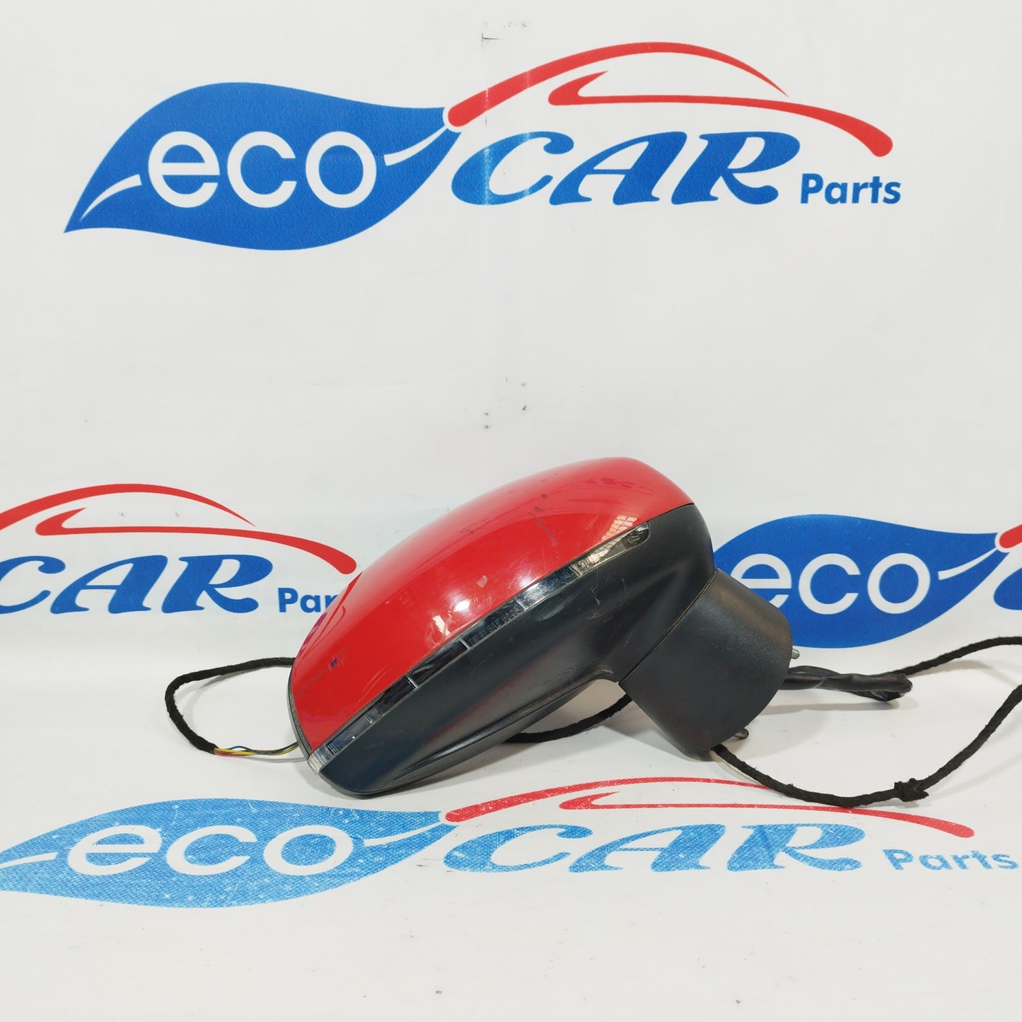 Specchietto dx rosso Audi A1 2011 5 fili cod. 262055-2-07b ecoAC1247