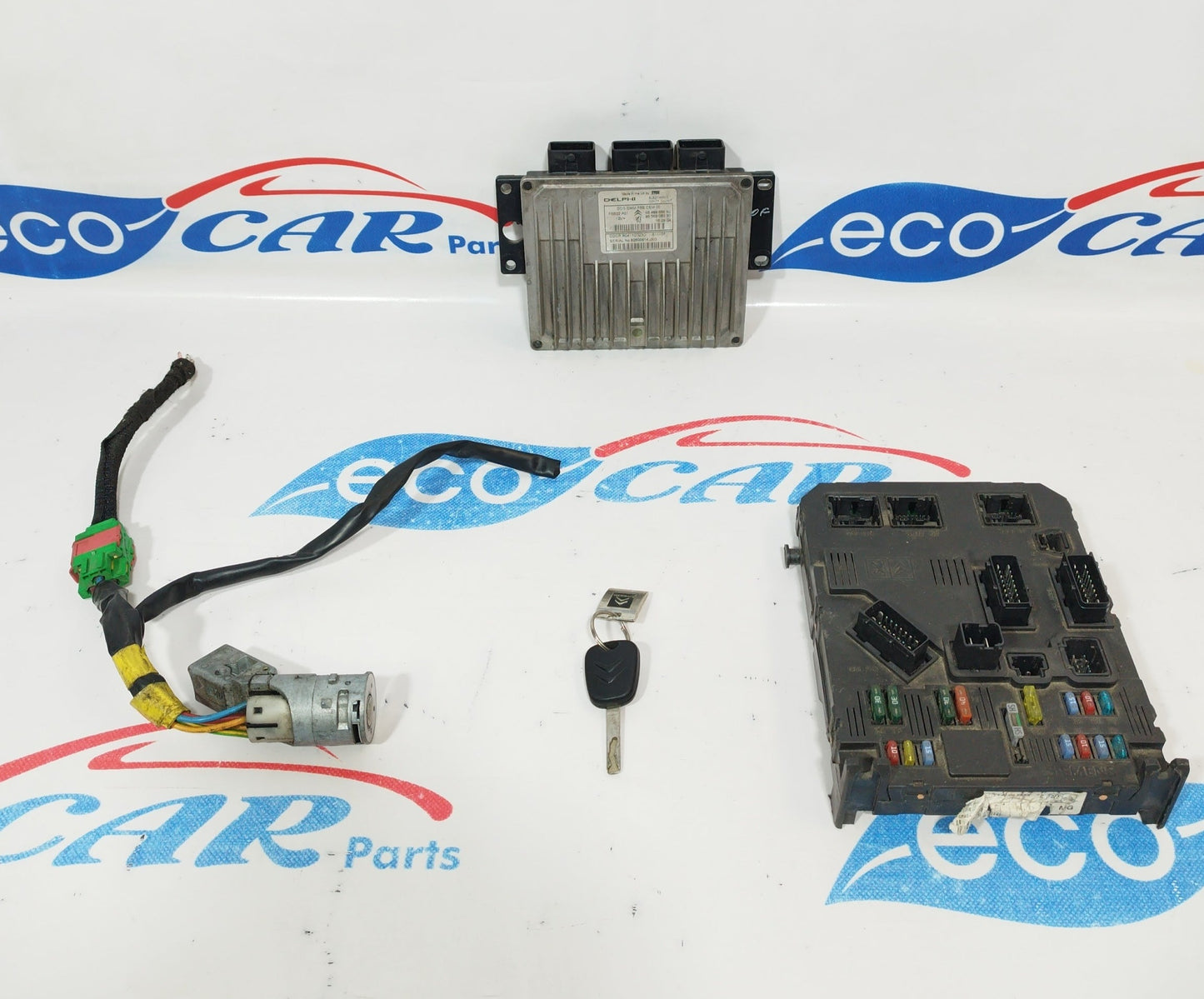 Kit accensione Citroen C3 2005 1.4hdi 16v 90cv cod. 9648966680 ecoAC1253