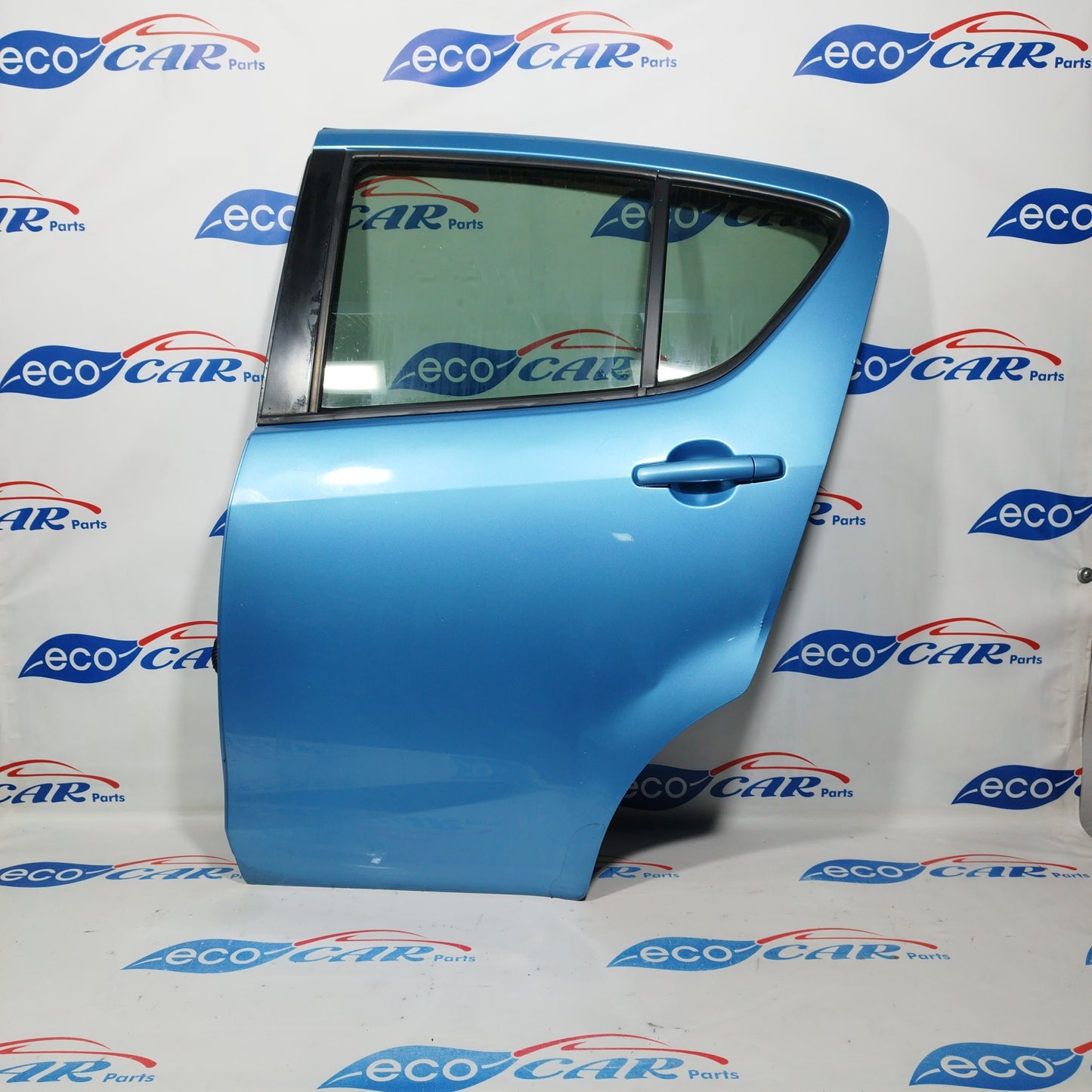 Puerta trasera izquierda celeste Opel Agila 2008 ecoAC1289